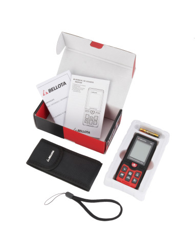 Medidor láser 50 m con nivel digital...