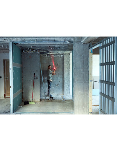 Medidor láser 50 m con nivel digital...