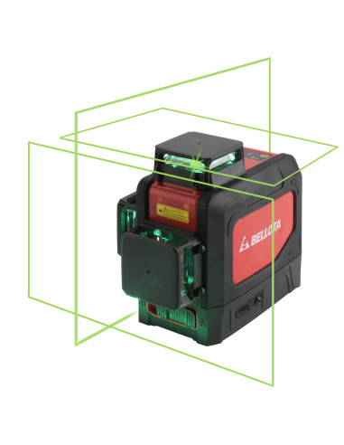 Nivel láser 3 planos de 360º y 30 m...