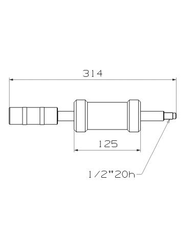 EXTRACTOR BARRA DE IMPACTO FORZA...