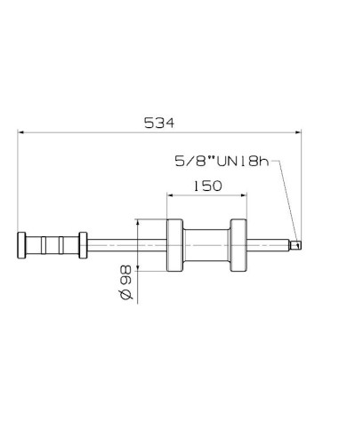 EXTRACTOR BARRA DE IMPACTO FORZA...