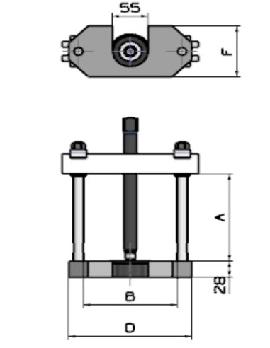 EXTRACTOR DE BULONES MECÁNICO