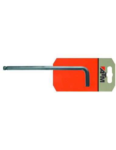 Llave Allen larga con bola en blister