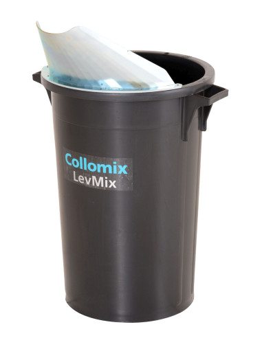 Cubo y decantador para mezcladora LevMix
