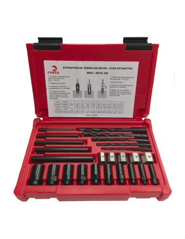 JUEGO 5 EXTRACTORES DE TORNILLOS...