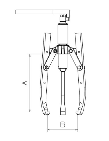 EXTRACTOR HIDRÁULICO FORZA CON BOMBA...