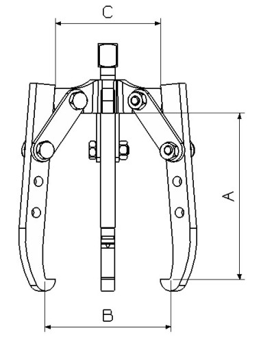 EXTRACTOR FORZA SERIE 1300T0 MECÁNICO...