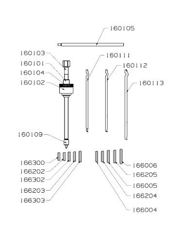 JUEGO FORZA EXTRACTOR DE RODAMIENTOS...