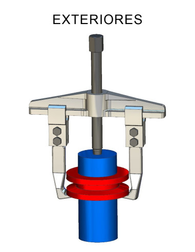 EXTRACTOR FORZA SERIE 2400 DE 2 PATAS