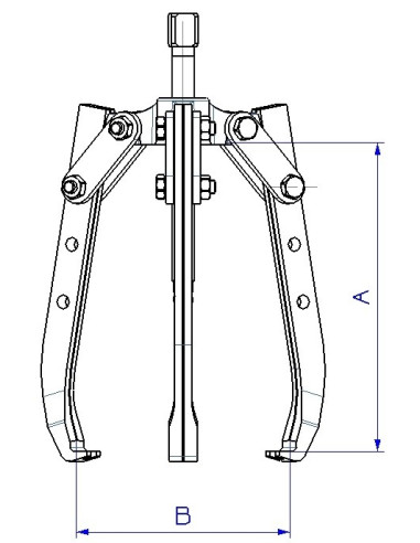 EXTRACTOR FORZA SERIE 7300T MECÁNICO...