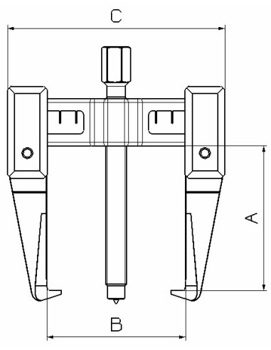 EXTRACTOR FORZA SERIE 9000 DE 2 PATAS