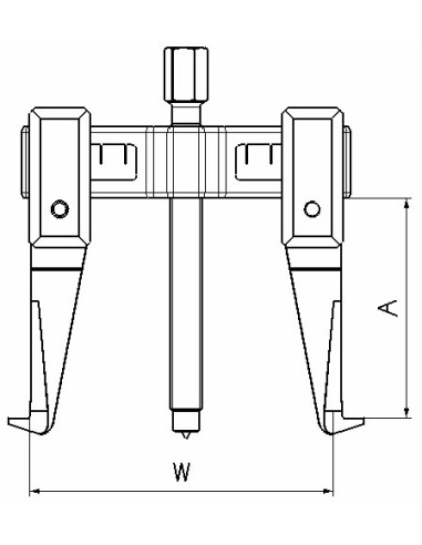EXTRACTOR FORZA SERIE 9000 DE 2 PATAS