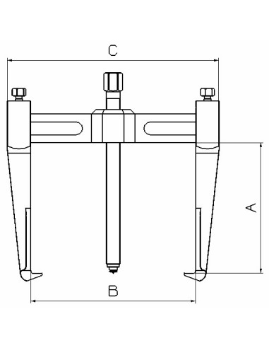 EXTRACTOR FORZA SERIE 9100T DE 3 PATAS