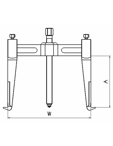EXTRACTOR FORZA SERIE 9100T DE 3 PATAS