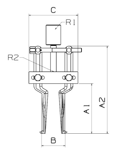 EXTRACTOR INTERIORES FORZA SERIE 1500