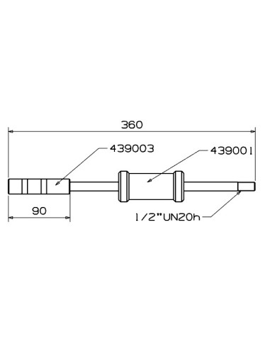 EXTRACTOR BARRA DE IMPACTO FORZA...