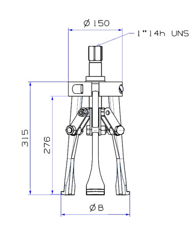 EXTRACTOR INTERIORES FORZA SERIE 4708