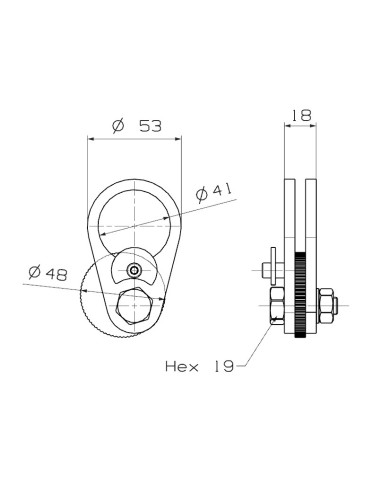 EXTRACTOR DE RÓTULAS AXIALES FORZA