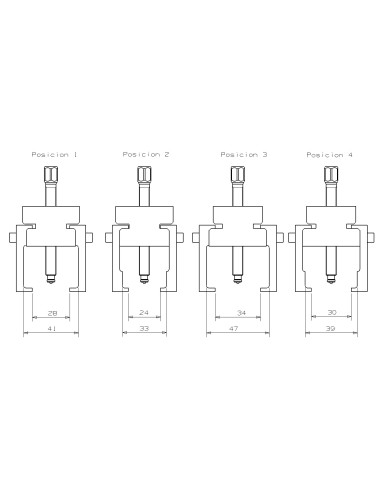 EXTRACTOR DE LIMPIAPARABRISAS FORZA
