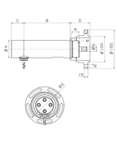 CABEZAL DE FRESAR EN INTERIORES