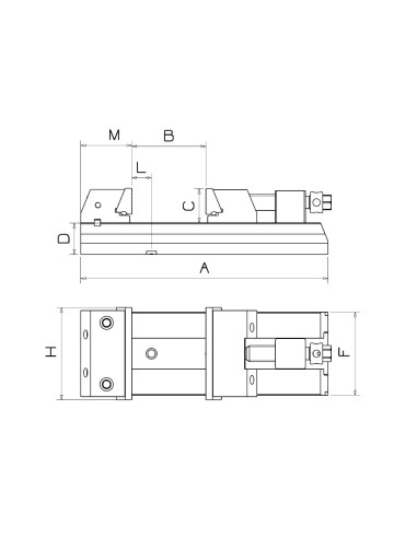 MORDAZA FORZA PERFECT GUIADA