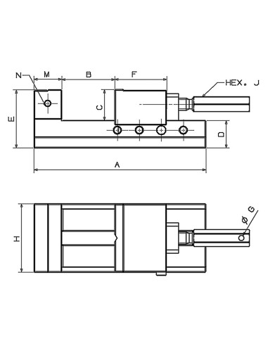 MORDAZA FORZA PARA RECTIFICADORA DE...