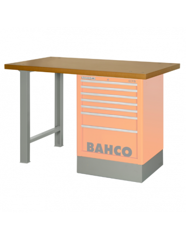 Kit de encimera de DM para industria pesada para convertir los carros de la serie 1475K en bancos de trabajo