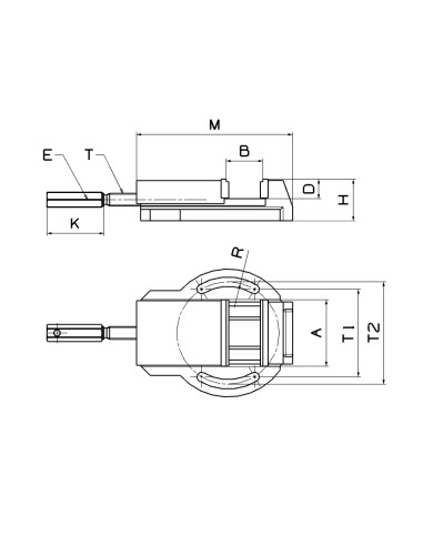 MORDAZA DE TALADRO PROFESIONAL FORZA...