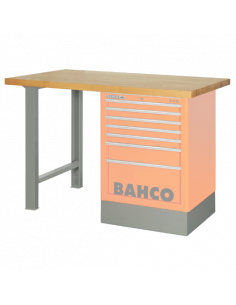 Kit de encimera de madera para industria pesada para convertir los carros de la serie 1475K en bancos de trabajo