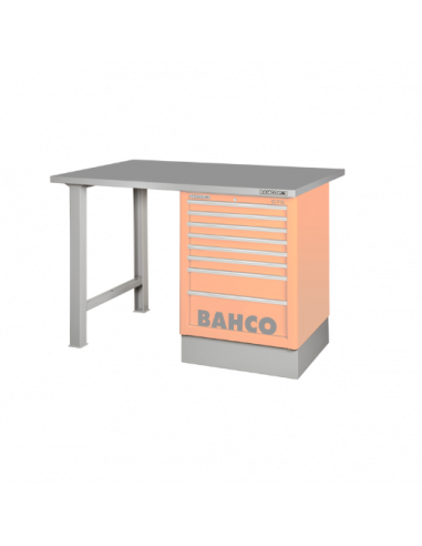 Kit de encimera de acero para convertir los carros de la serie 1475K en bancos de trabajo