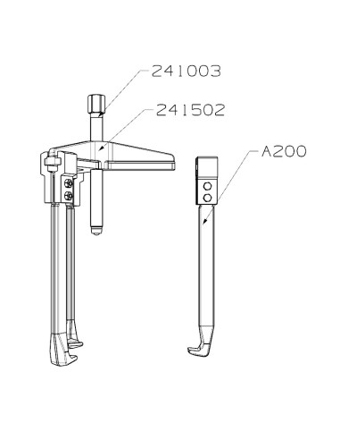 EXTRACTOR FORZA SERIE 2400LT DE 3...