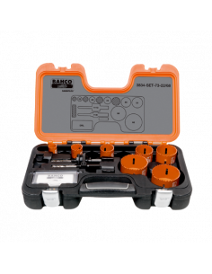 Juego de coronas de sierra bimetal Sandflex® de 16-92 mm (9 piezas)