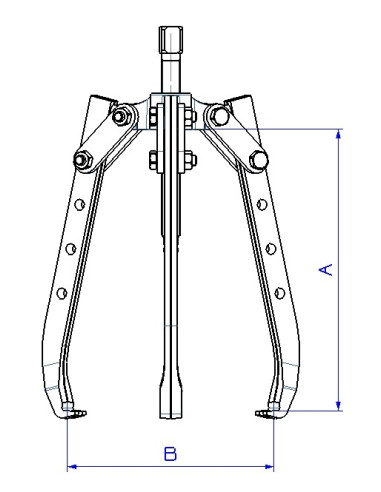 EXTRACTOR FORZA SERIE 7300LT MECÁNICO...