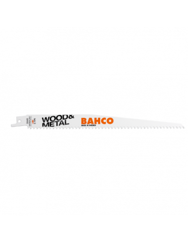 Hojas de sable bimetal Sandflex® para madera y metal