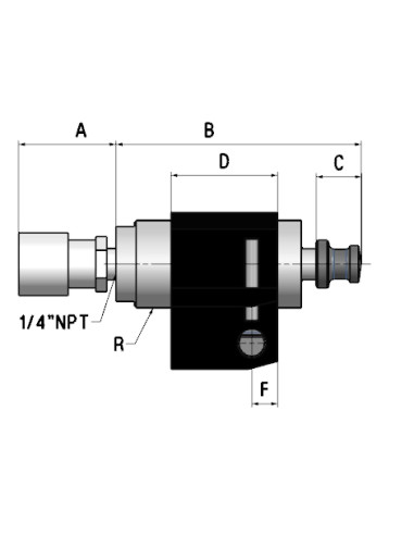 HUSILLO HIDRÁULICO COMPLETO FORZA