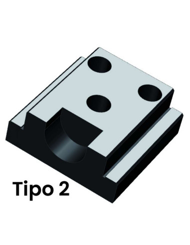 SOPORTE EN T FORZA PARA MORDAZA