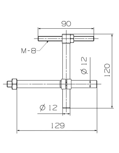 TOPE LATERAL FORZA PARA MORDAZA