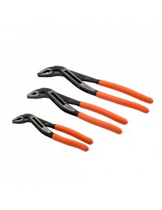 Juego de tenazas articuladas (3 piezas)