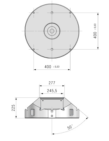 PIRÁMIDE PARA MONTAR 4 PUNTOS CERO