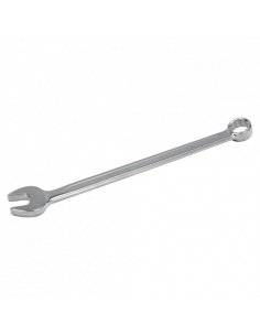 Llaves combinadas extralargas con acabado cromado