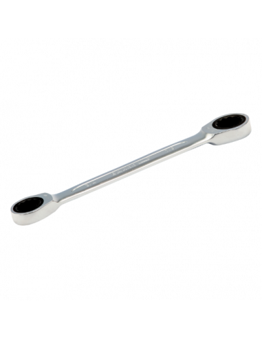 Llaves dobles de estrella plana a carraca imperiales con acabado cromado