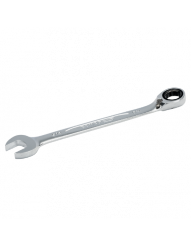 Llaves combinadas de carraca imperiales con acabado cromado