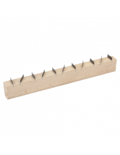 Carriles planos para yesistas con mango de madera