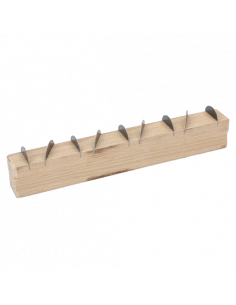 Carriles curvados para yesistas con mango de madera