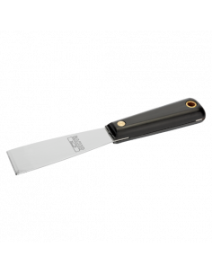 Rasquetas de pintor con hoja rígida y mango de plástico