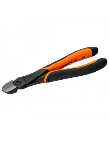 Alicates de corte diagonal «heavy duty» ERGO™ con mango bi-componente de apertura automática y acabado fosfatado