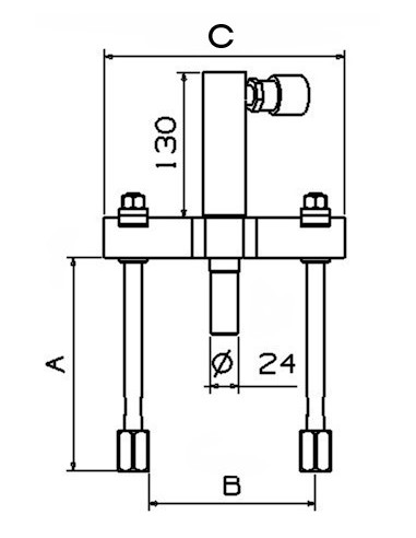 CONJUNTO HIDRÁULICO DE CILINDRO...