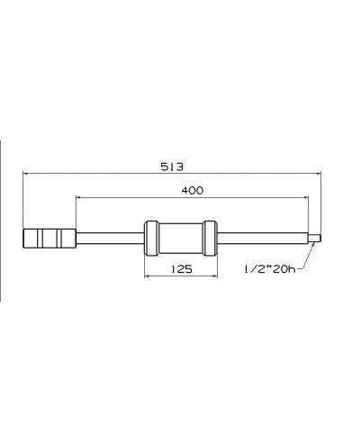 EXTRACTOR BARRA DE IMPACTO FORZA...