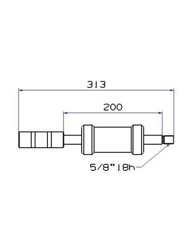 EXTRACTOR BARRA DE IMPACTO FORZA...