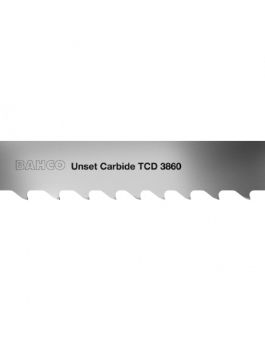 3860 TCD - Sierra cinta Metal Duro sin triscado